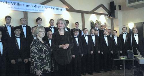 Männerchor des Physikalischen Instituts Moskau (MIFI) in Leverkusen 