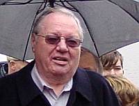 Karl Heinz, 2007 bei der Mahnwache in Bergisch Gladbach